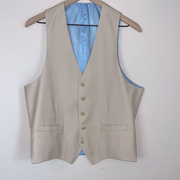 Holland & Sherry Savile Row Sport Coat Blazer Vest 2 Piece Set Sz 40R - Picture 5 of 16